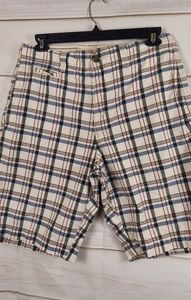 American Eagle longer length  plaid casual shorts 32